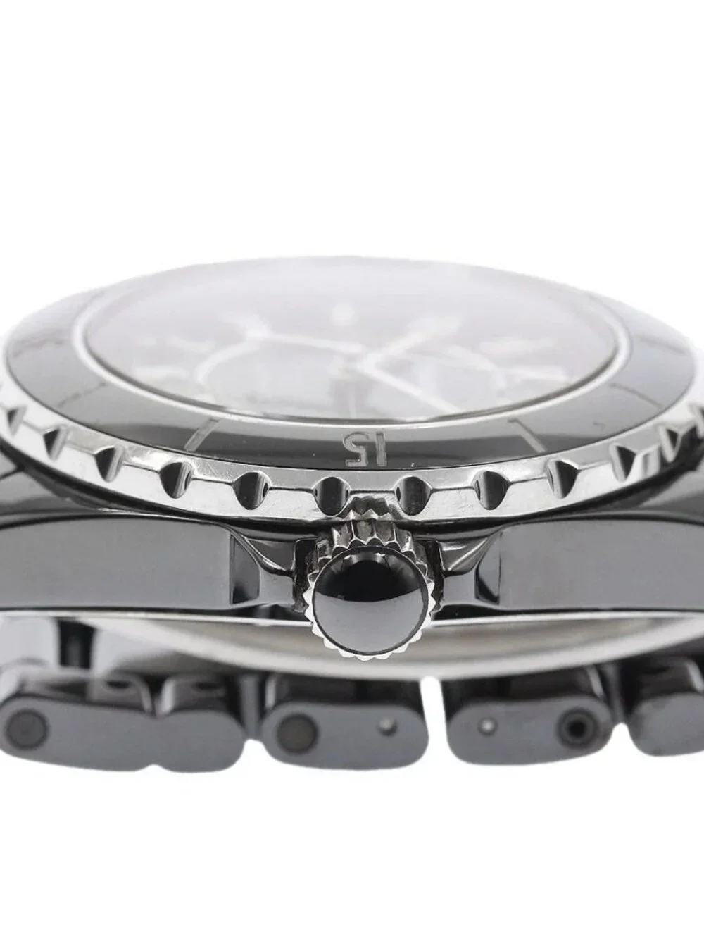 CHANEL J12 H0685 Black Ceramic 38MM Date black Dial Automatic Men's Watch_941794